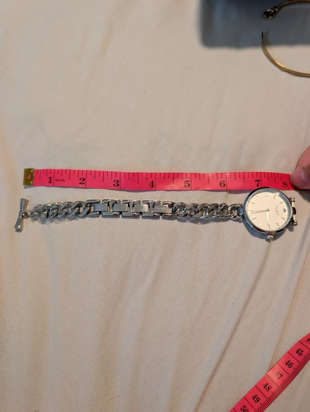 Kate SpadeHolland Silver Dial Stainless Steel Twist Ladies Watch